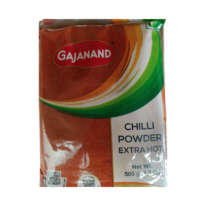 Chilli Powder Extra Hot 500g (Gajanand)