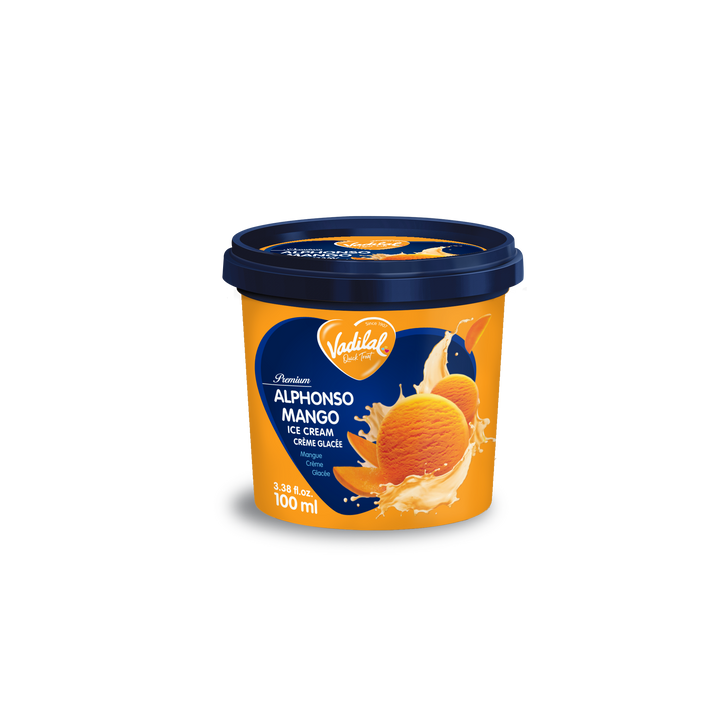 Vadilal Alphonso Mango Ice Cream 100ml Tub