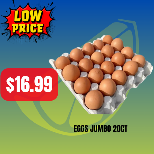 Eggs Jumbo 20CT