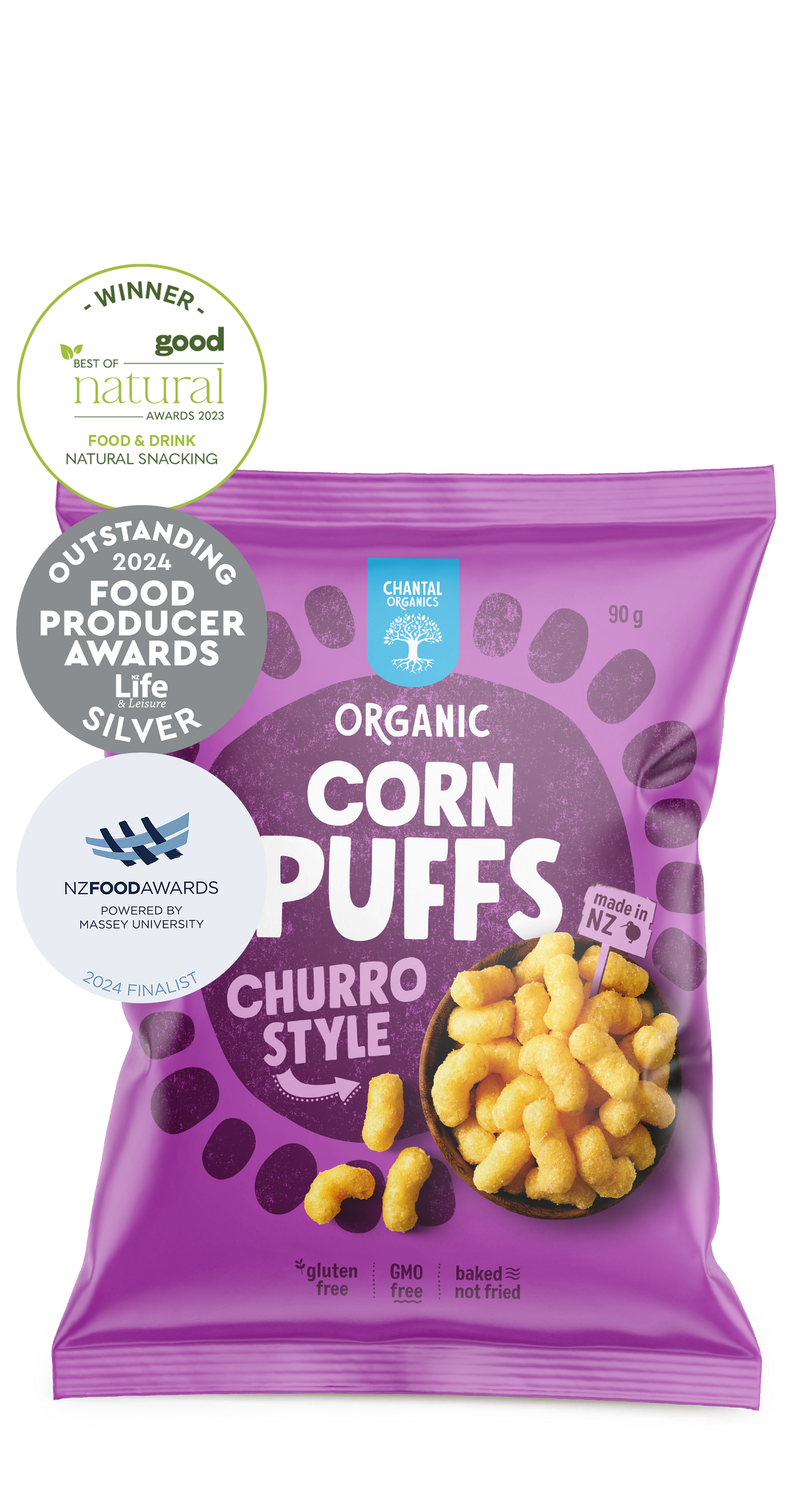 Churro Style Corn Puff 90g