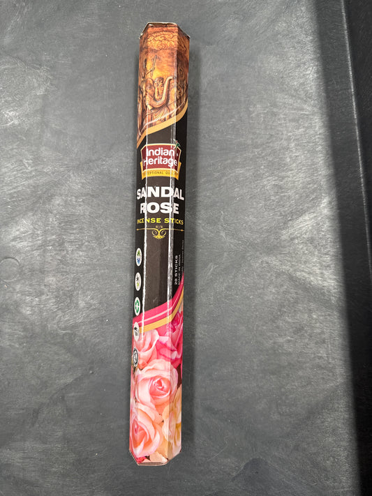 Indian Heritage Agarbatti Sandal Rose