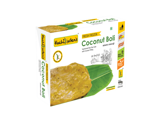 Frozen Coconut Boli 400g (Kozhikoden’s)
