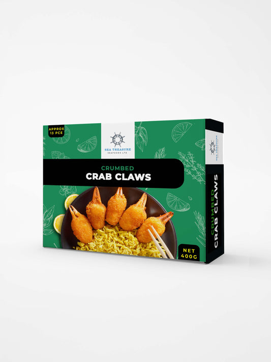 Frozen Crumbed Crab Claws 400g