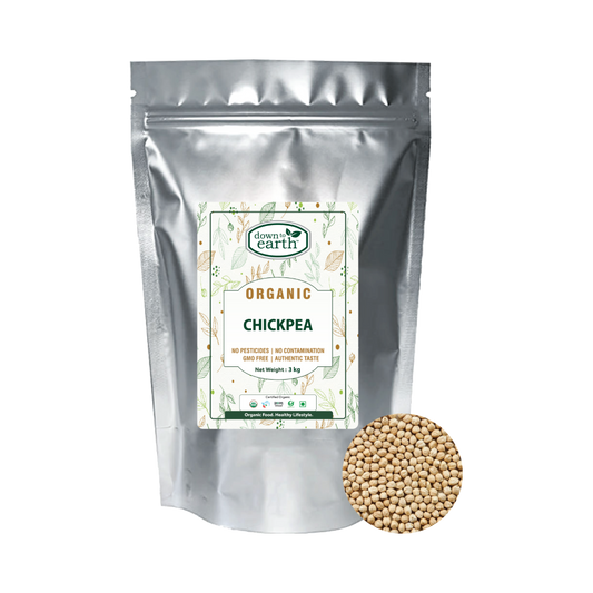 Down To Earth Organic Chickpea 3kg bag