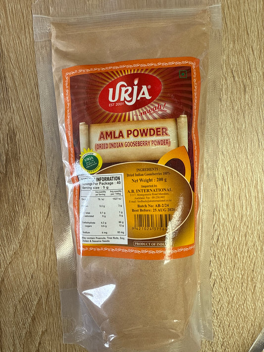 Urja Amla Powder-200g (Dried Gooseberry Powder)