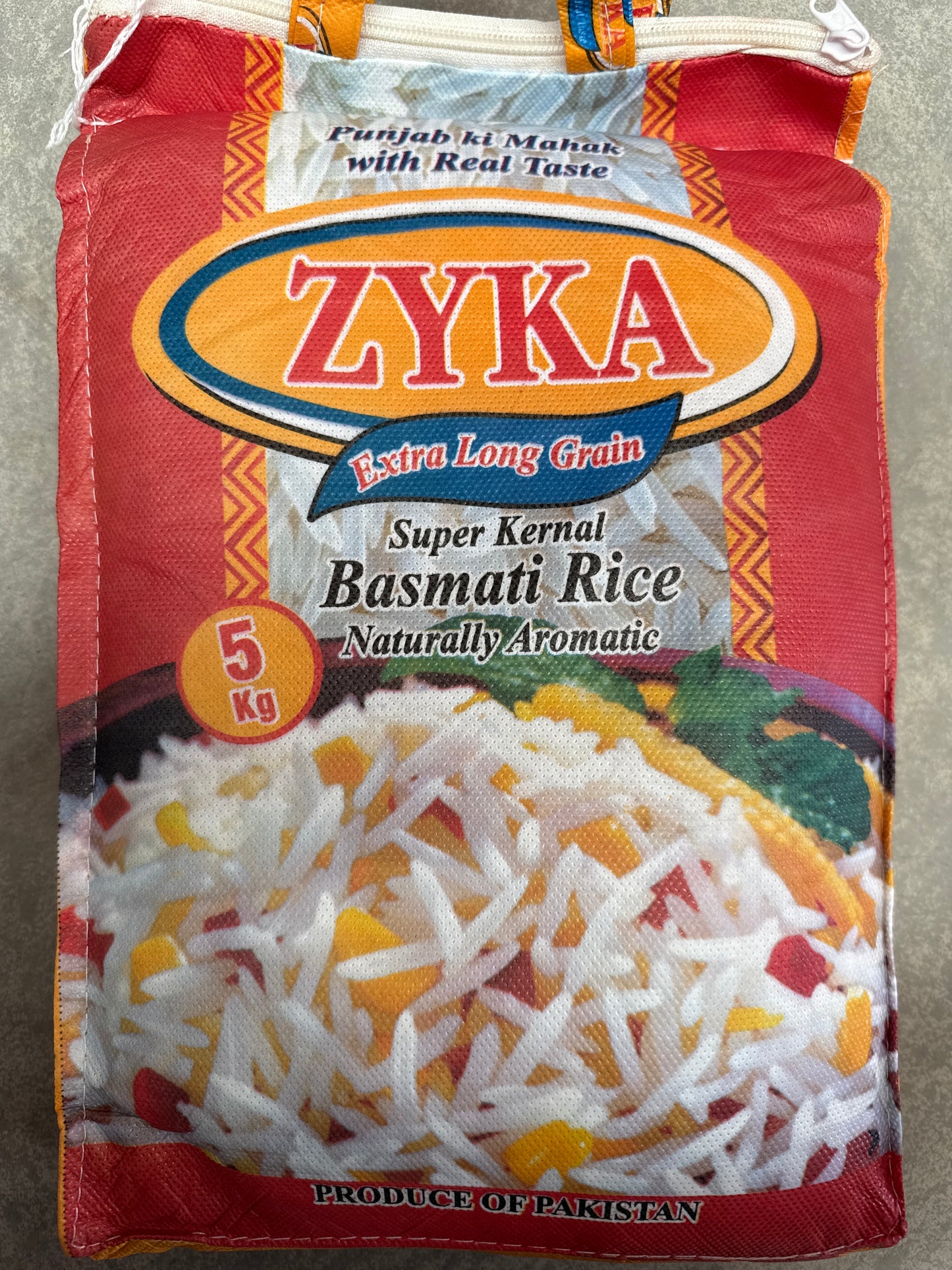 Zyka Super Kernal Rice 5Kg Red Bag