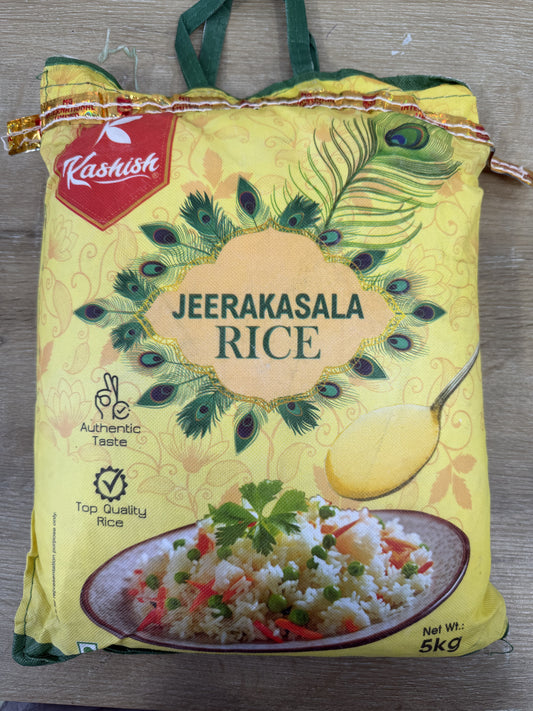 Kashish Jeerakasala Rice 5kg