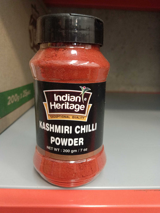 Indian Heritage Jar Kashmiri Chilli Powder 200g