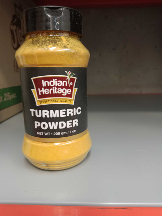 Indian Heritage Jar Tumeric Powder 200g