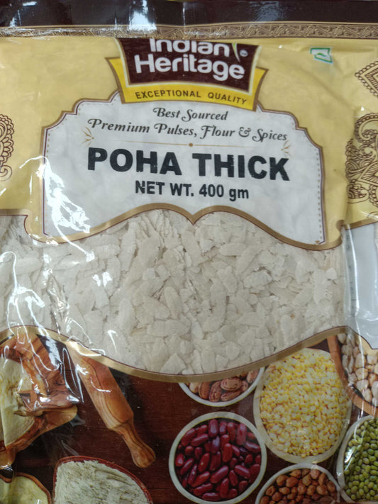 Indian Heritage Poha Thick 400g