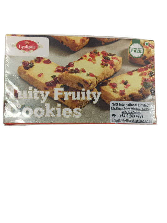 Lyallpur Tooty Fruity Cookie 200g