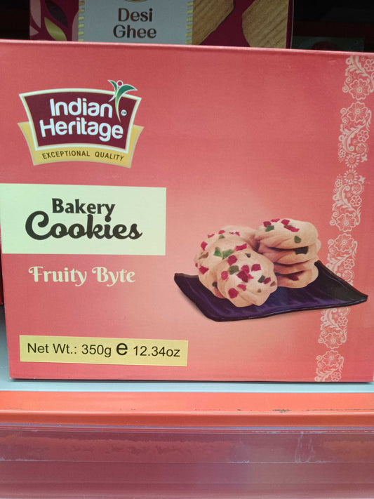 Indian Heritage Fruit Bite Cookies 350g