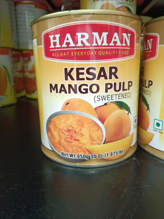 Kesar Mango Pulp 850g  (Harman)