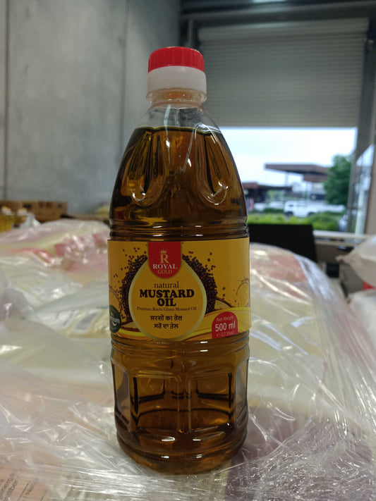 Mustard Oil 500ml (Royal Gold)