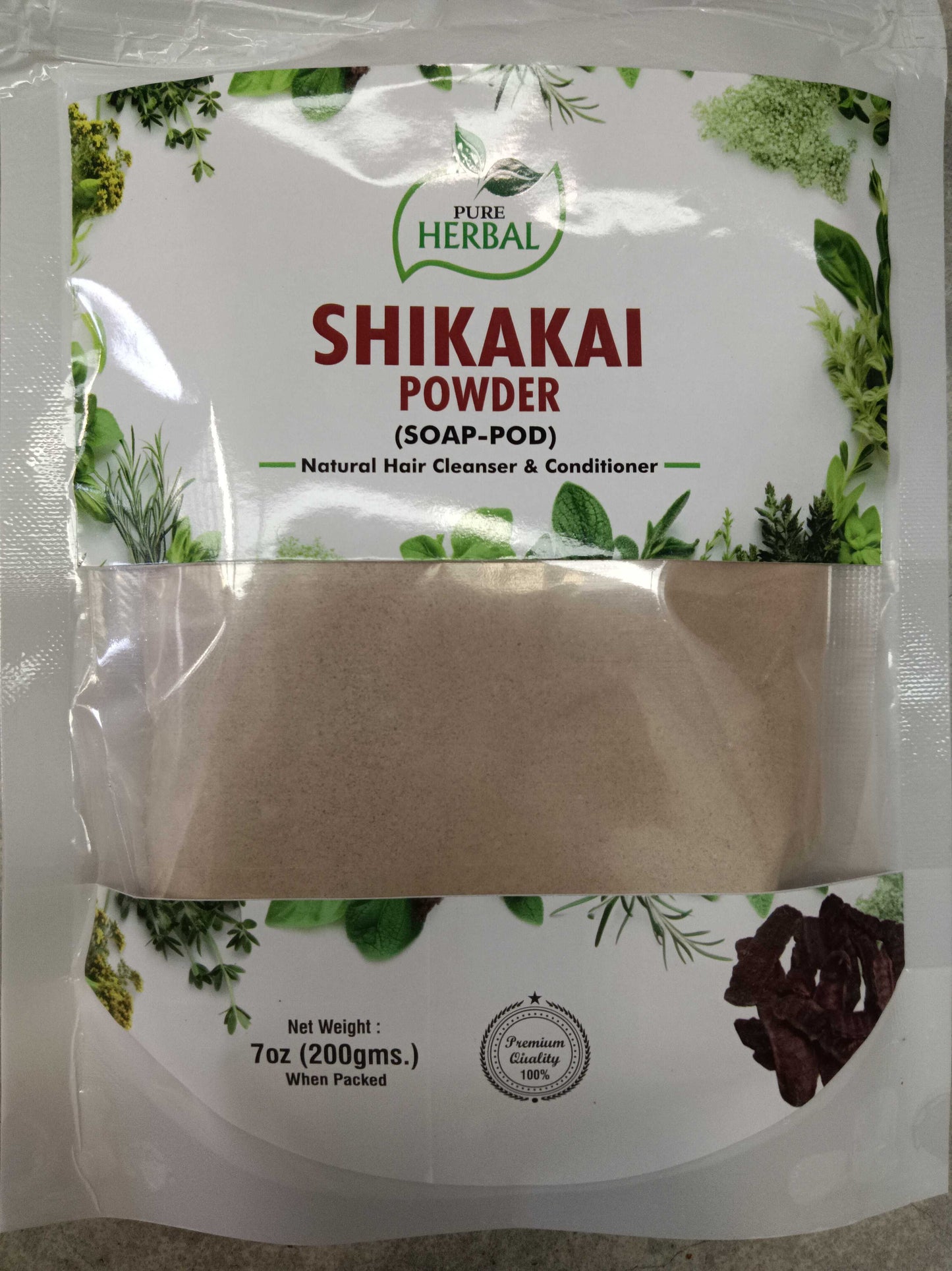 Pure Herbal Shikakai Powder 200g