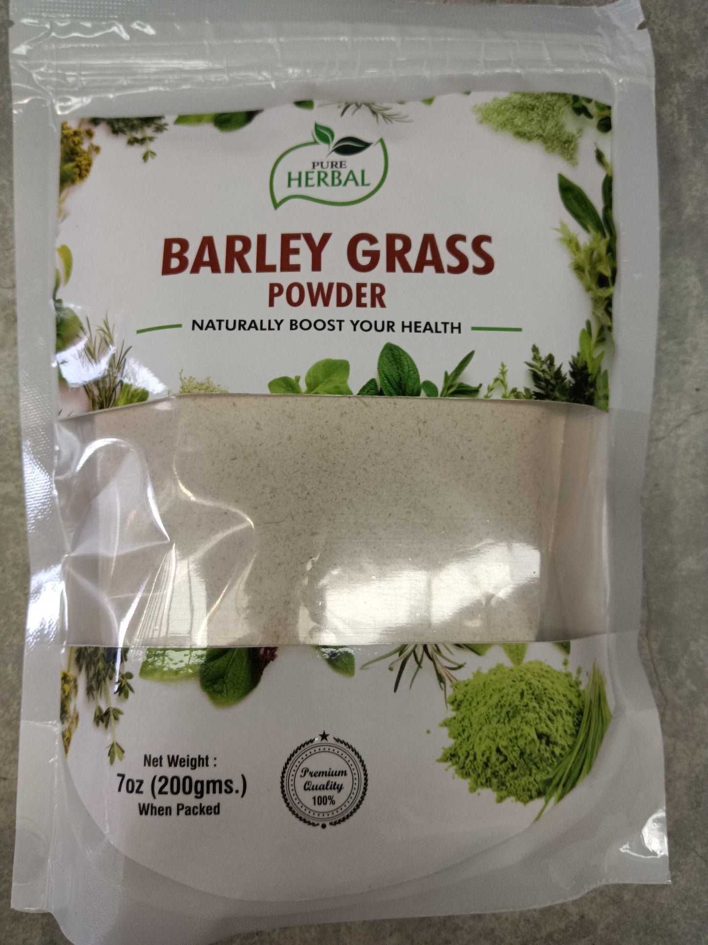 Pure Herbal Barley Grass Powder 200g