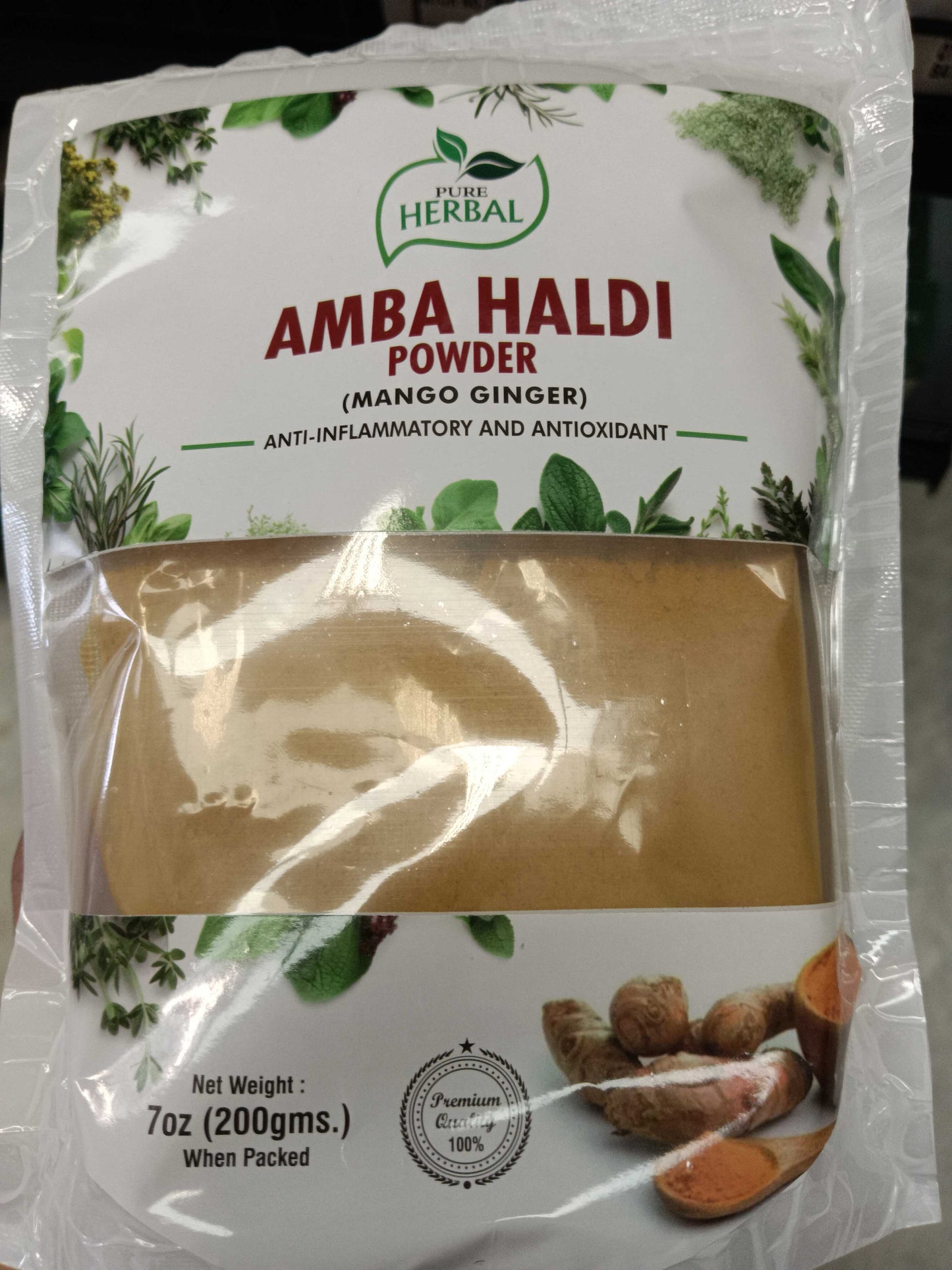 Pure Herbal Amba Haldi Powder 200g