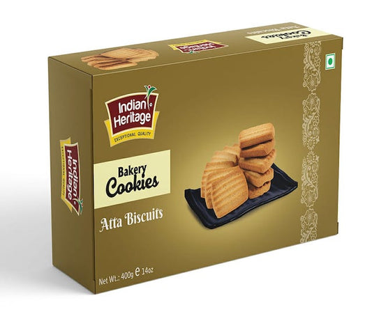 Indian Heritage Atta Cookies 400g