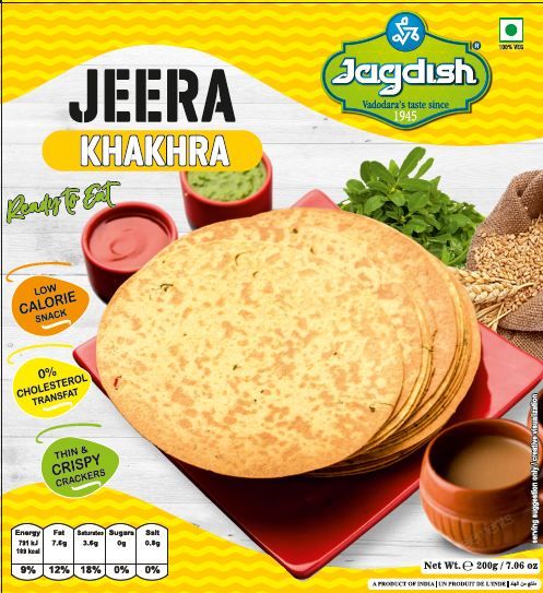 Jagdish Jeera Khakhra 200G