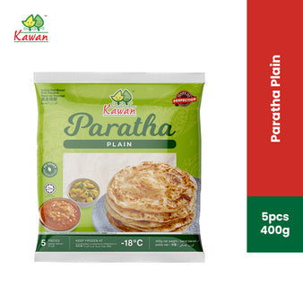 Frozen Plain Paratha 5pcs x 80g (Kawan)