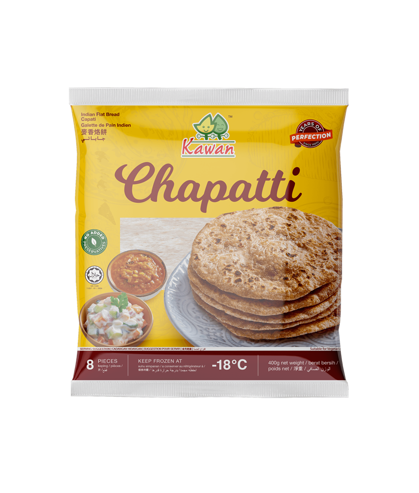 Frozen Kawan Roti Chapati 5pcs x 50g