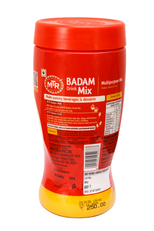 MTR Badam Drink Jar 500g
