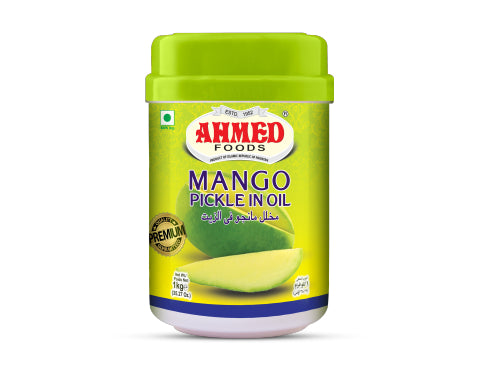 Mango Pickle in Oil 1Kg (Ahmed)