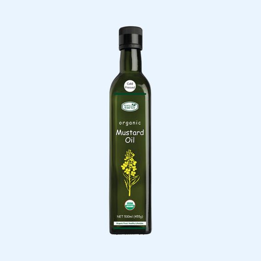 Down To Earth Organic Mustard Oil Cold Pressed 500ml