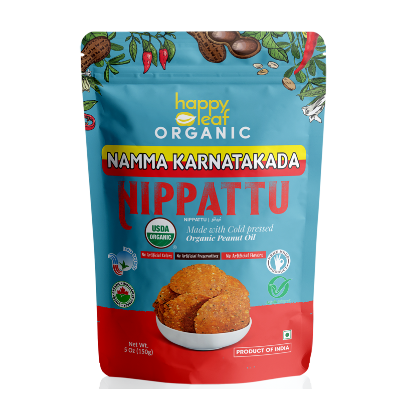 Happy Leaf Snacks Nippat 150g