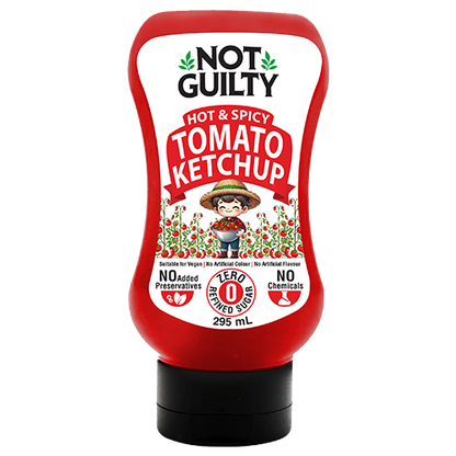Hot Tomato Ketchup 295ml (Not Guilty)