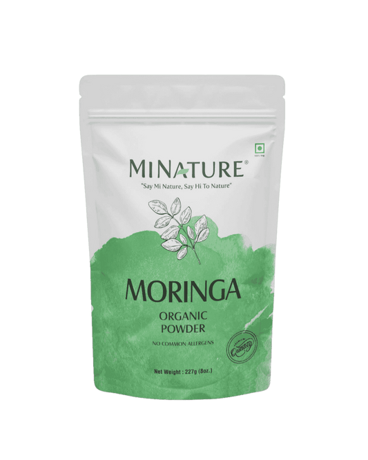 Organic Moringa Powder 226g - USDA Certified Minature