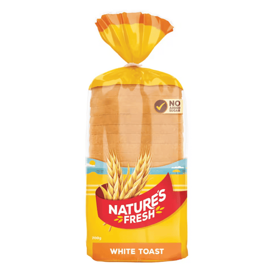 Nature's Fresh Bread White Toast 700g