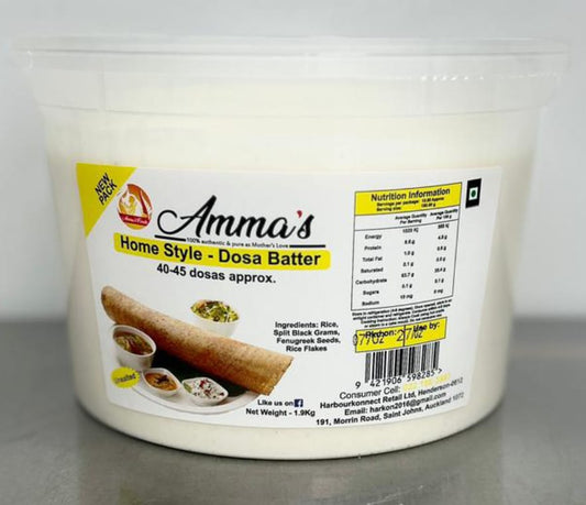 Amma's Home Style Dosa Batter 1.90Kg