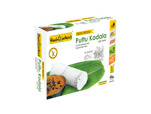 Frozen Puttu With Kadala 400g (Kozhikoden’s)