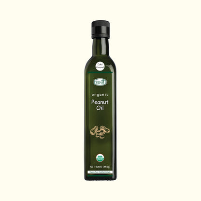 Organic Peanut Oil Cold Pressed 500ml (Down To Earth)