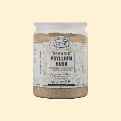 Organic Psyllium Husk 200g (Down To Earth)