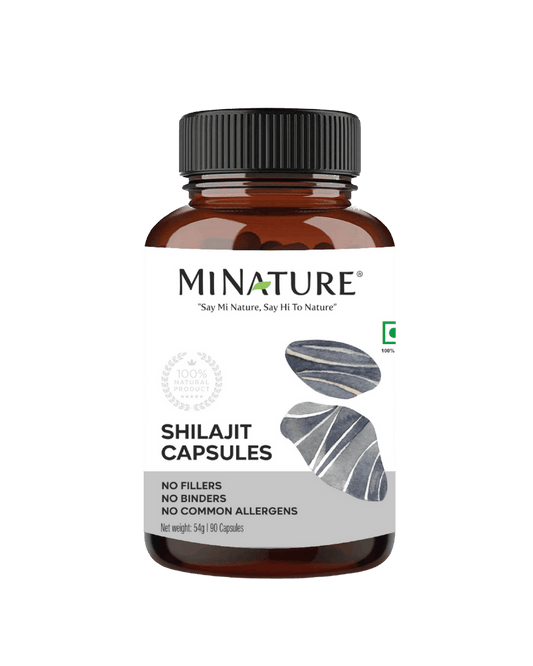 Pure Shilajit Extract Capsules 90 Veg Caps 500mg