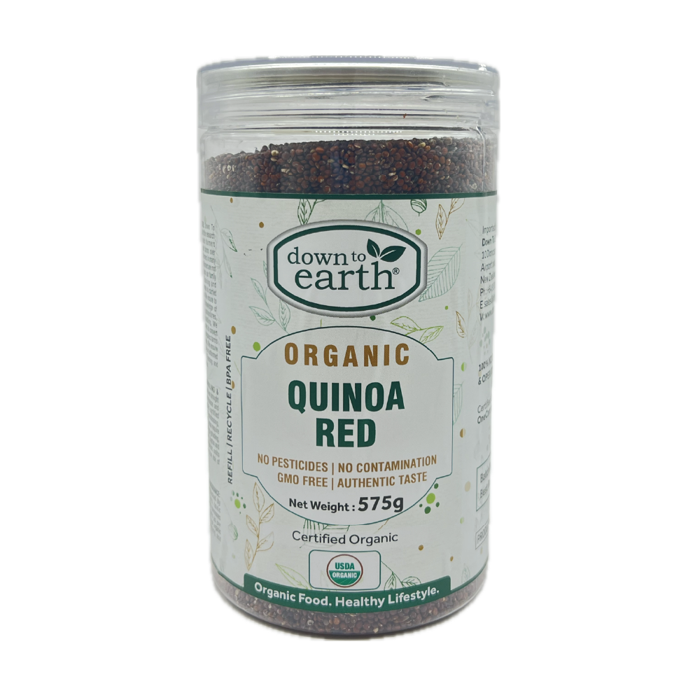 Organic Quinoa Red 575g (Down To Earth)