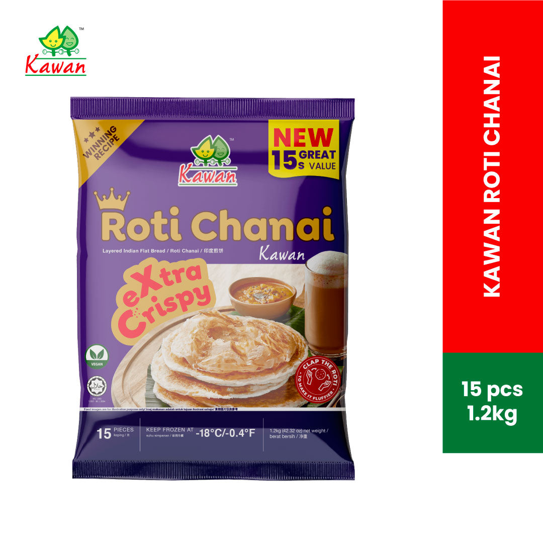 Frozen Kawan Roti Chania 15pcs x 80g