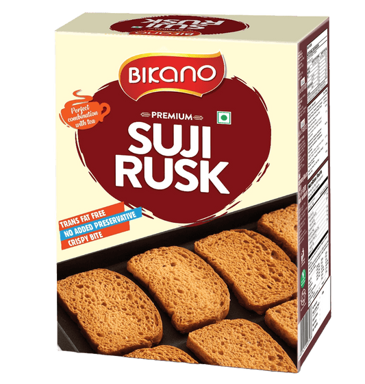 Bikano Suji Rusk -600g (Big Pack)