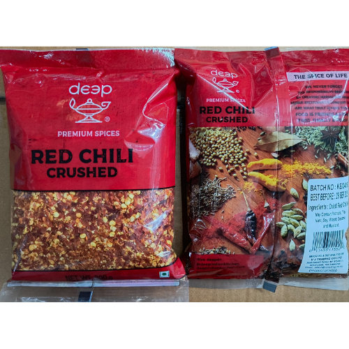 Red Chilli Crushed 200g (Deep) (Chilli Flakes)
