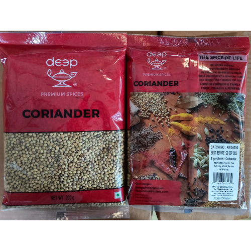 Coriander Whole Seeds 200g (Deep)