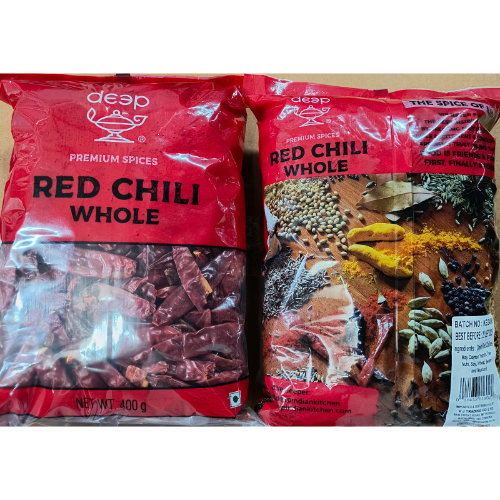 Red Chilli Whole 400g (Deep)