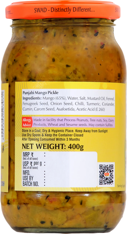 Swad Pickled Mango Punjabi 450g
