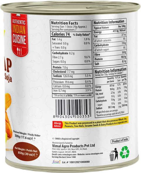 Swad Soya Chap 850g
