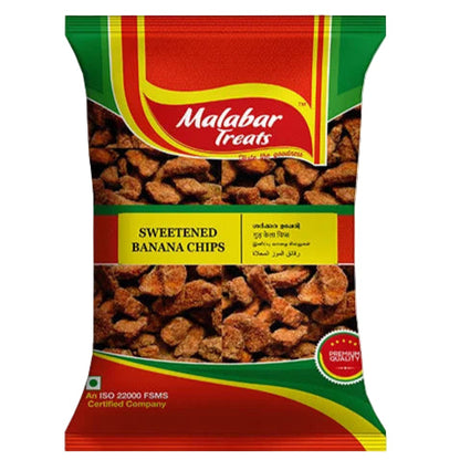 Banana Chips Sweetend 200g (Malabar Treats)