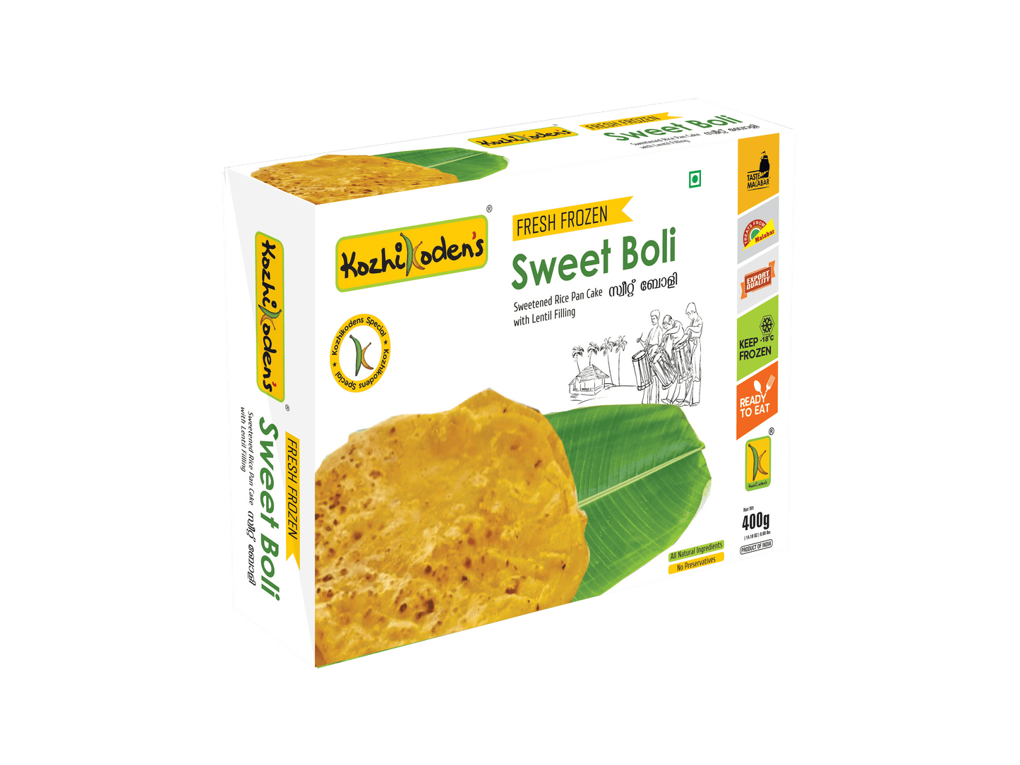 Frozen Sweet Boli 400g (Kozhikoden’s)