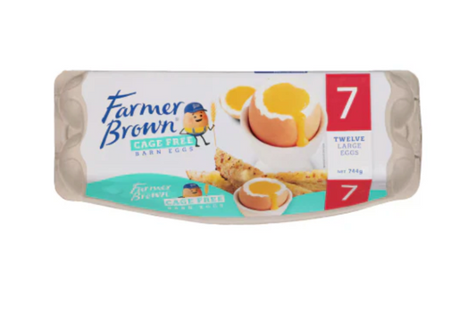 Eggs Cage Free 12 Pack Size 7