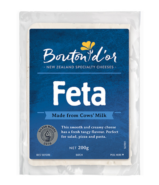 Bouton D'Or Cheese Cow's Feta 200 g