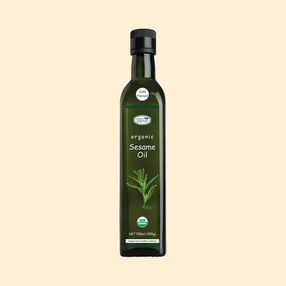 Organic Sesame Oil Cold Pressed 500ml (Down To Earth)